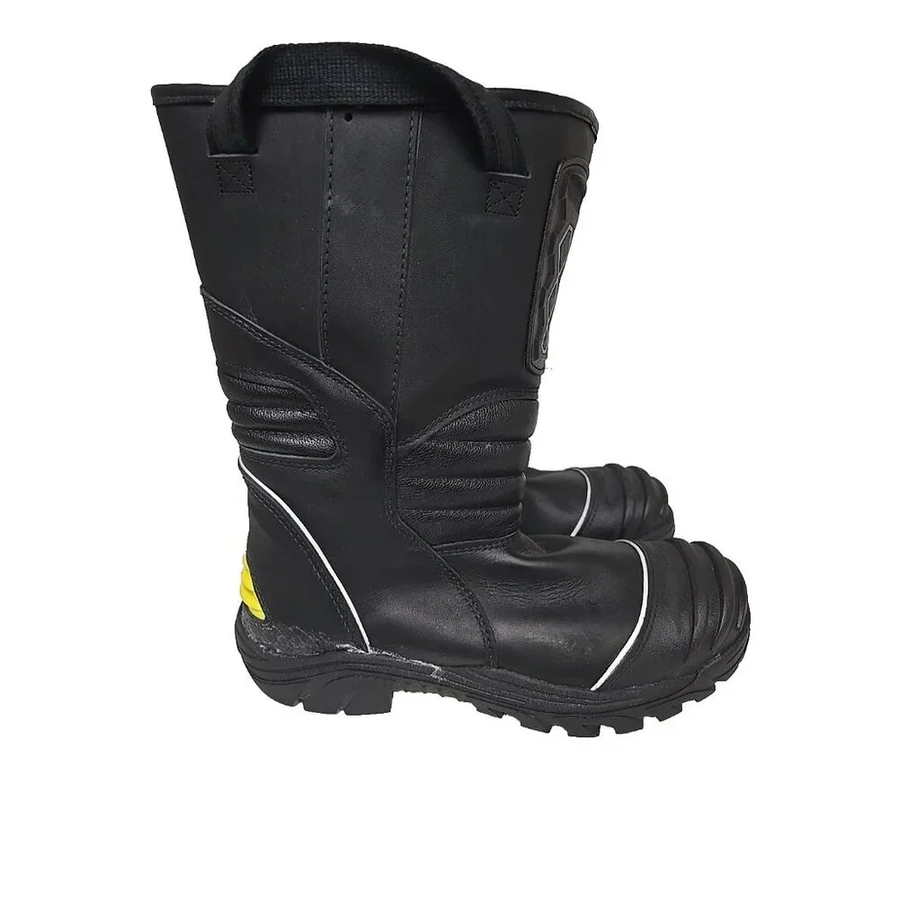 Honeywell PRO Series 5555 Nighthawk Structural Firefighting Boot Black Size 8W - Picture 2 of 7